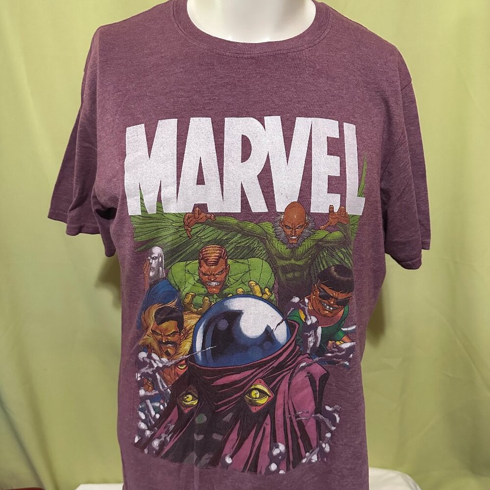 Marvel Sinister 6 Electro Kraven the Hunter Mysterio Sandman Vulture Men's Purpl